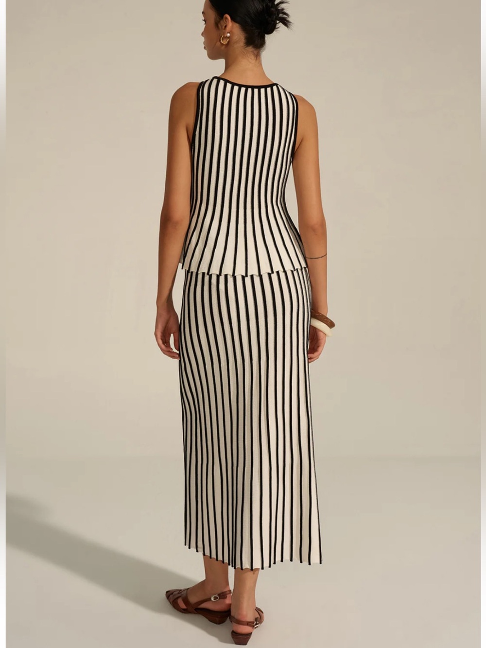 Commense Striped Knit Co-ord Set Size Small NWT - Picture 8 of 13